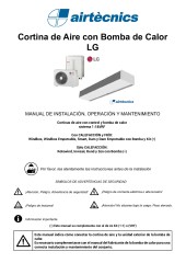 Cortina de aire con Bomba de Calor LG 1:1 VRF - RJ11